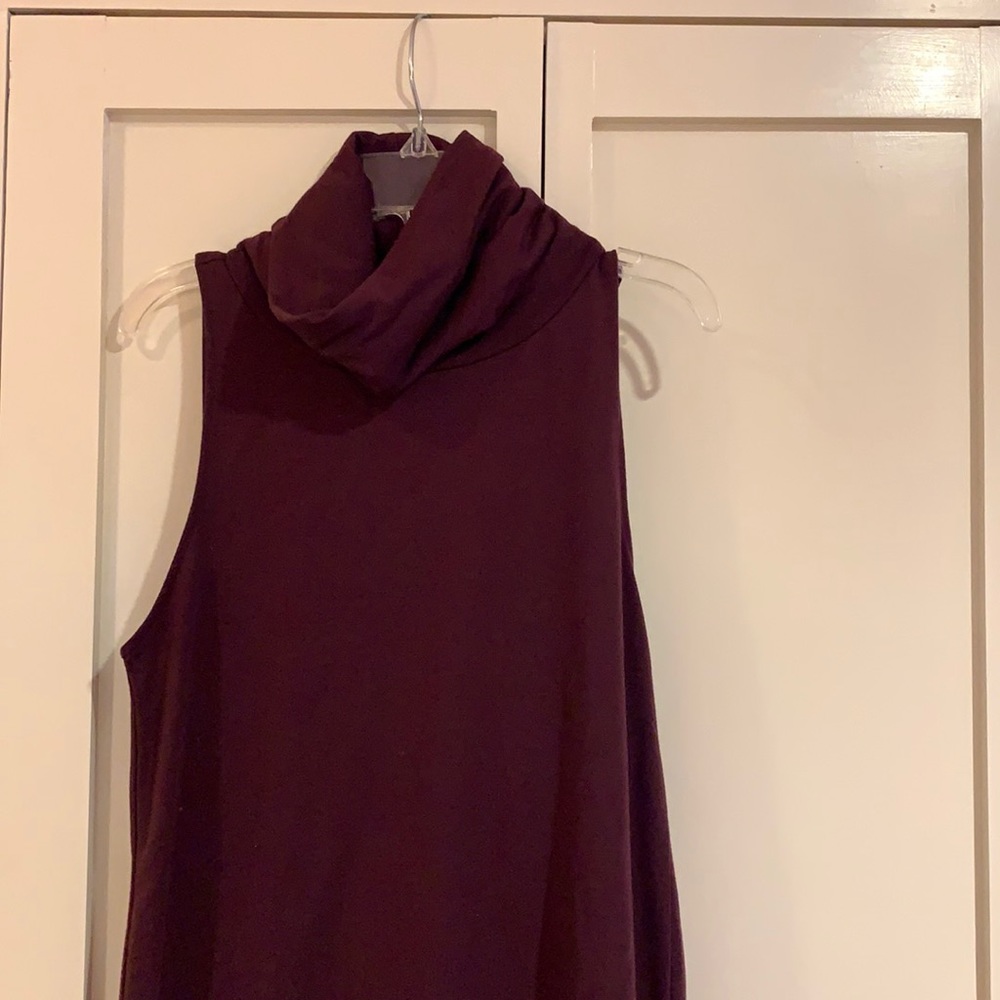 Leith Sleeveless Turtleneck Dress